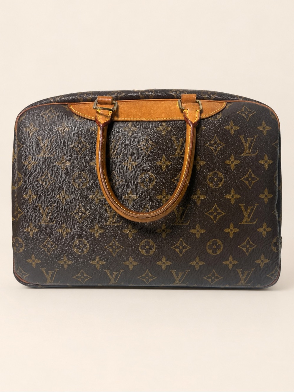 Louis Vuitton Deauville M47270 Monogram Vanity Satchel Bag - Picture 3 of 15